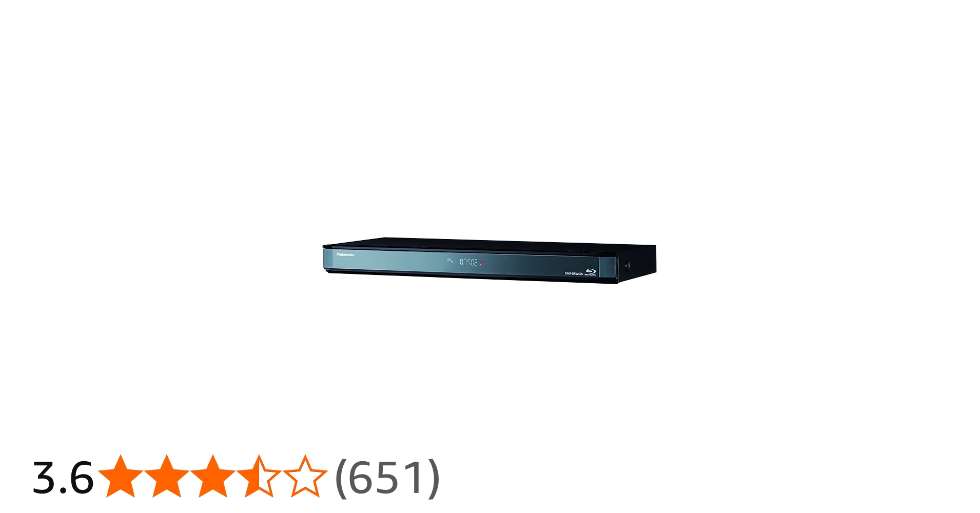 Amazon.co.jp: パナソニック 500GB 2チューナー ブルーレイレコーダー