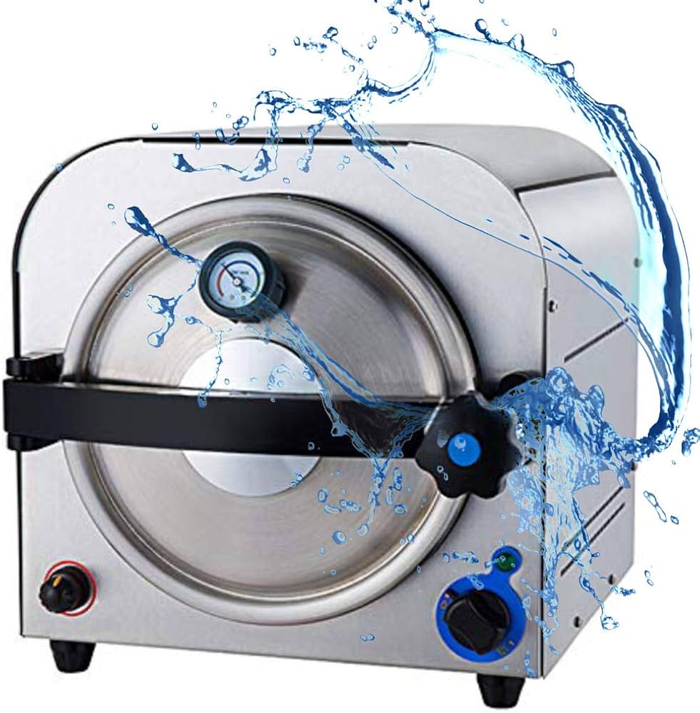 Amazon.co.jp: TopSeller歯科 高圧蒸気滅菌器 オートクレーブ 滅菌器