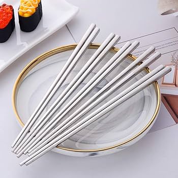 Amazon | Buyer Star お箸 ステンレス箸 韓国箸 5膳セット 23.5cm