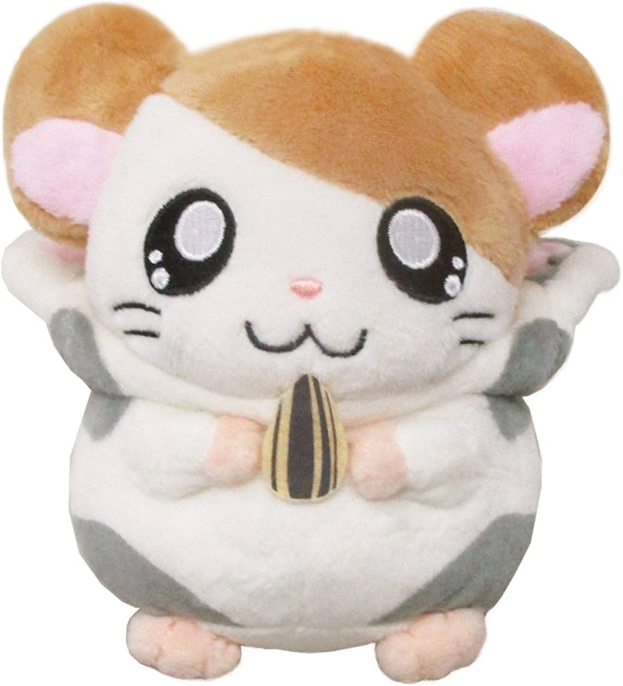 Amazon.co.jp: 三英貿易 とっとこハム太郎 干支ハム太郎 丑 ぬいぐるみ