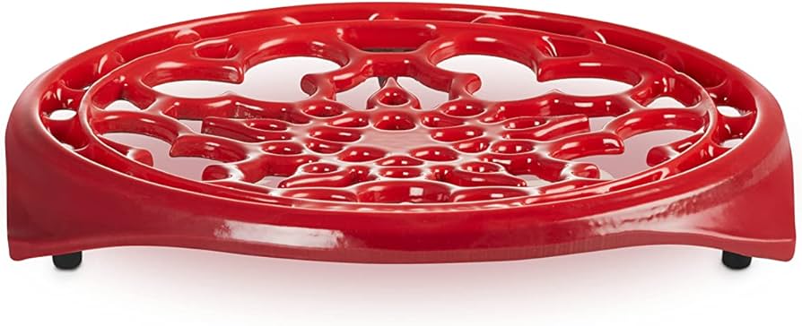 Amazon｜ル・クルーゼ(Le Creuset) ラウンド・トリベット 鍋敷き 22cm