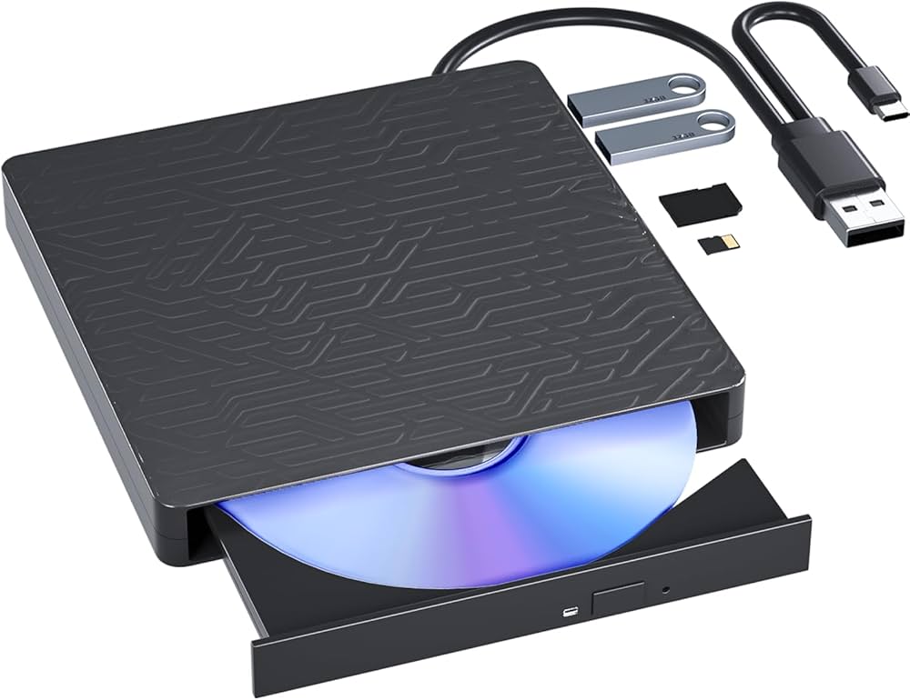 Amazon.co.jp: 5イン1 外付けブルーレイドライブ 多機能 USB3.0 Type-C