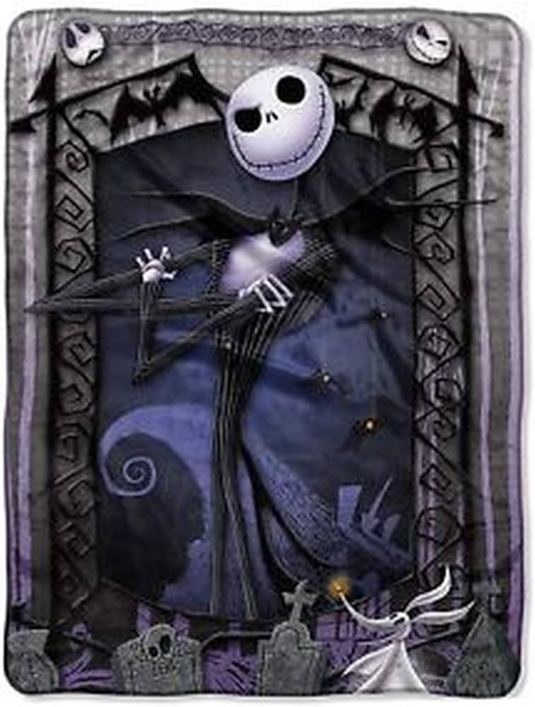 Amazon.com: Disney The Nightmare Before Christmas Blanket Throw