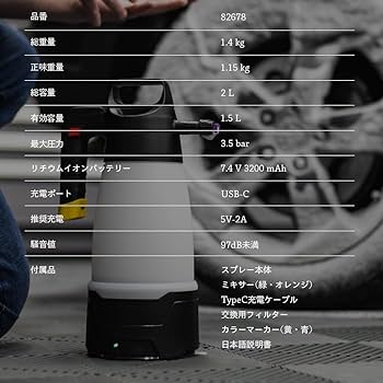 Amazon.co.jp: 【 日本正規品 】 IK Sprayers iK e FOAM Pro2 電動