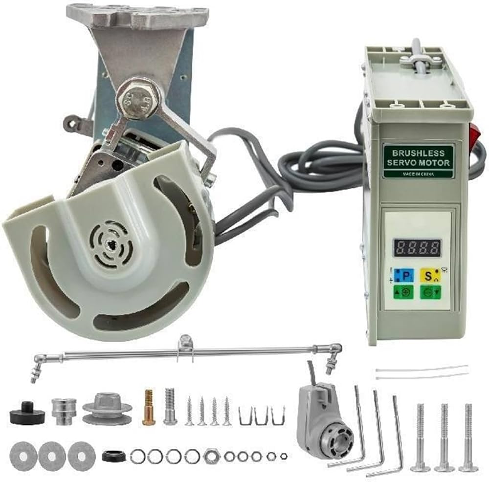 Amazon.co.jp: 工業用ミシン サーボモーター ニードルポジショナー付き