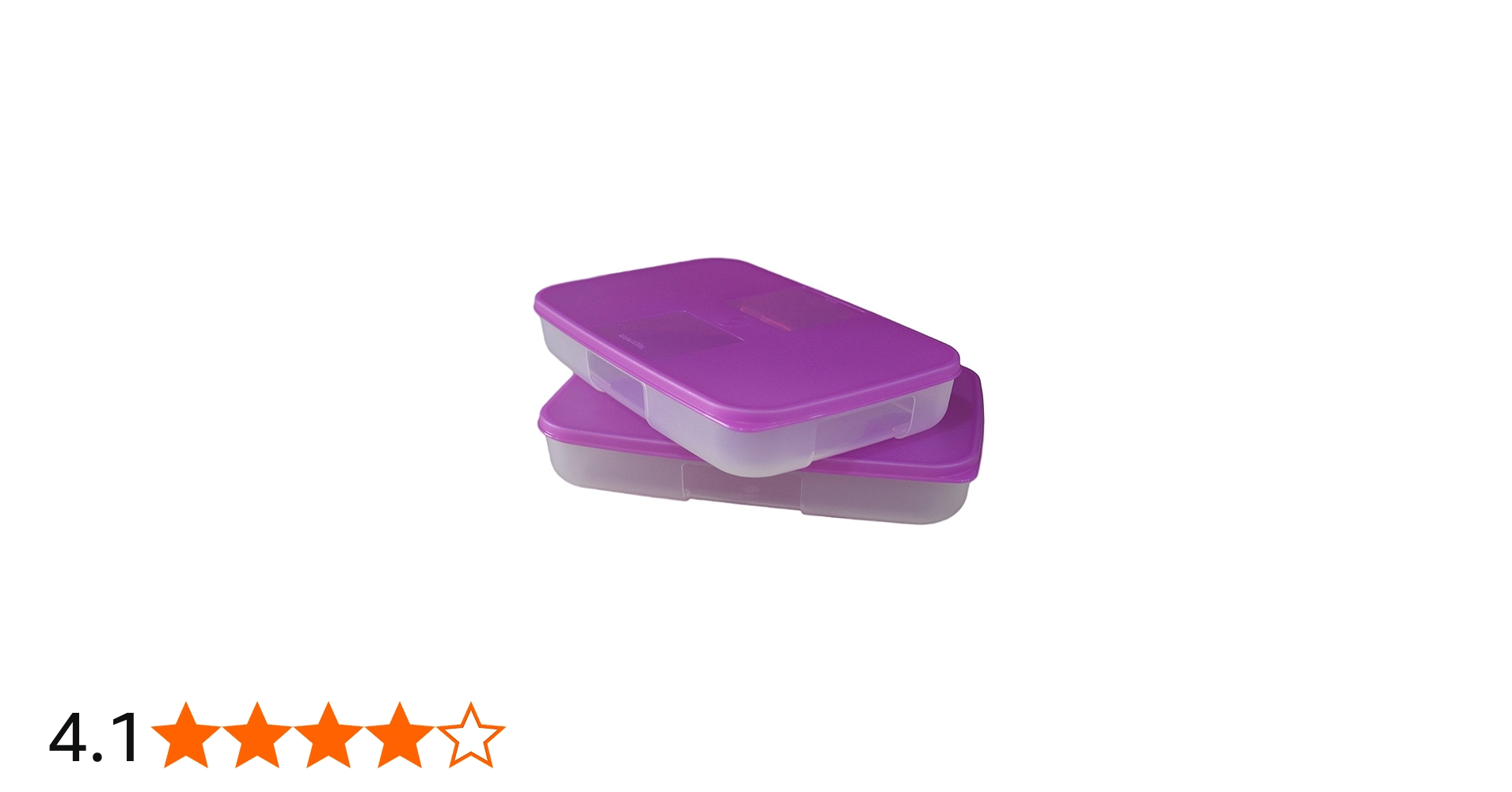 Amazon | Tupperware フリーザーメイトコンテナ (650ml) 2個セット