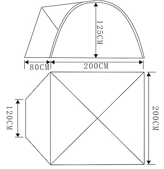 Amazon.co.jp: North Eagle(ノースイーグル) テント フロントドーム