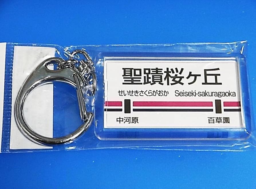 Amazon.co.jp: 京王電鉄 聖蹟桜ヶ丘 キーホルダー 耳をすませば 一週間