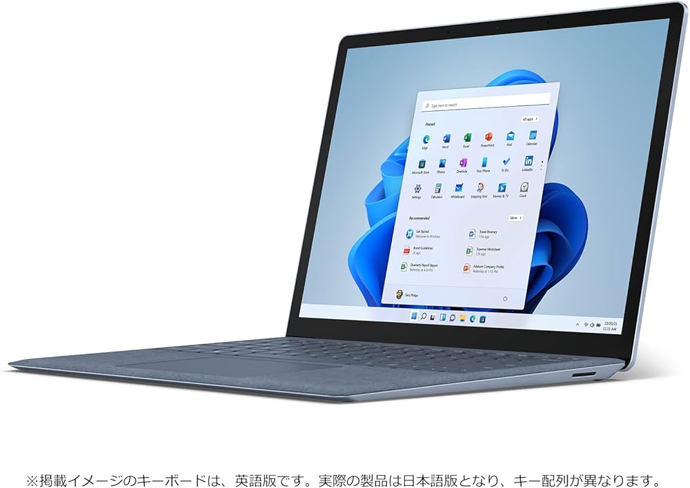 Surface Laptop 4 アイスブルー メモリ8GB 512GB Amazon.com