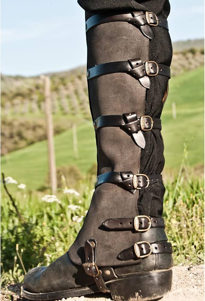 Amazon.co.jp: Cachorro 中世のハーフチャップスゲートル、男性と女性