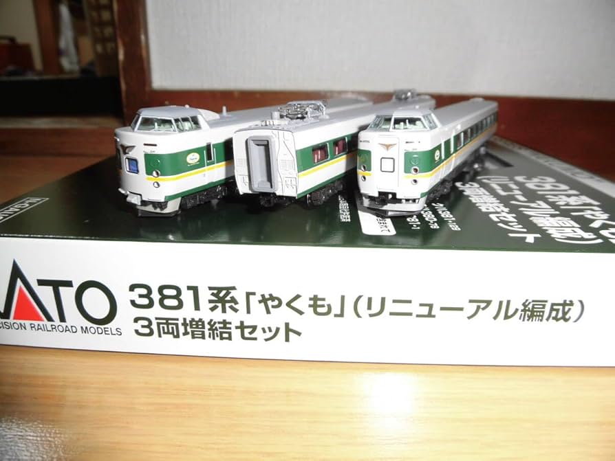 Amazon.co.jp: KATO 10-1778 381系「やくも」リニューアル編成3両増結