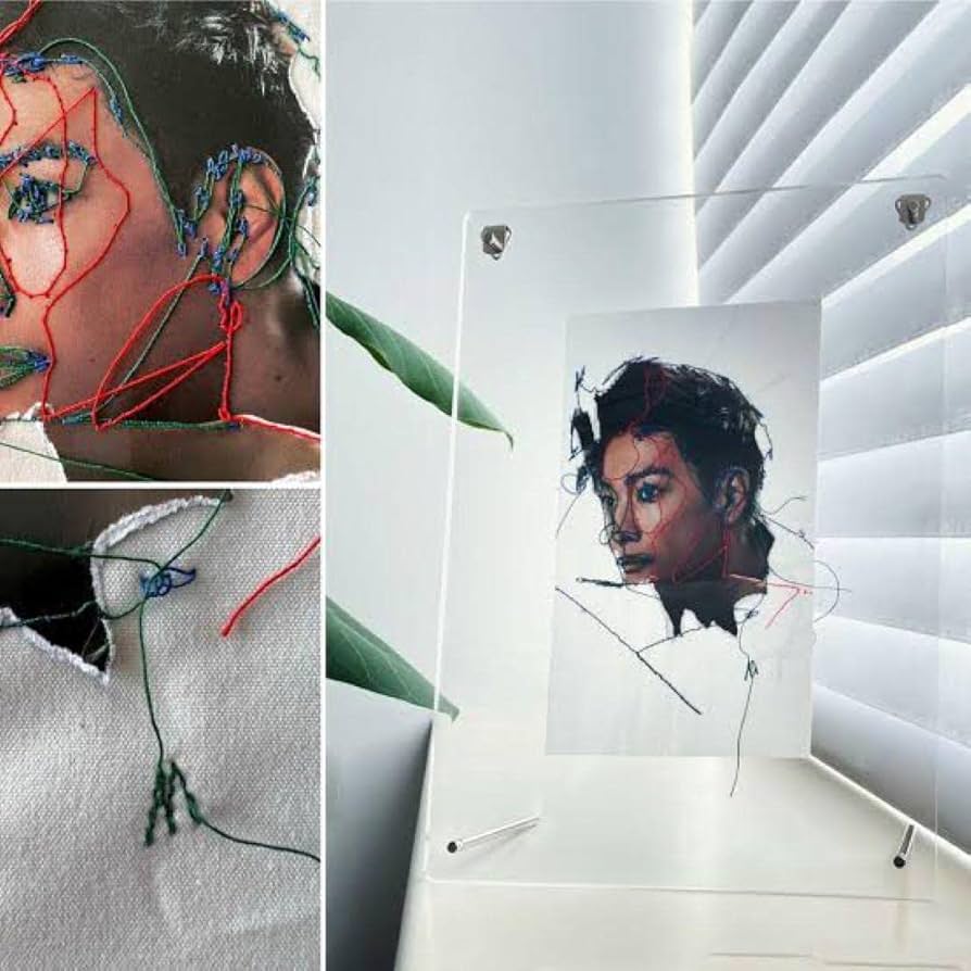 Amazon.co.jp: 佐藤健 刺繍コラージュアートB Megumu Yamamoto 伊勢丹