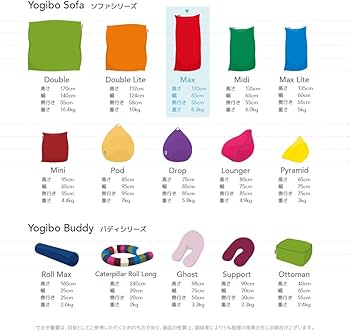 Amazon.co.jp: Yogibo Max ヨギボー マックス ブラック ソファー