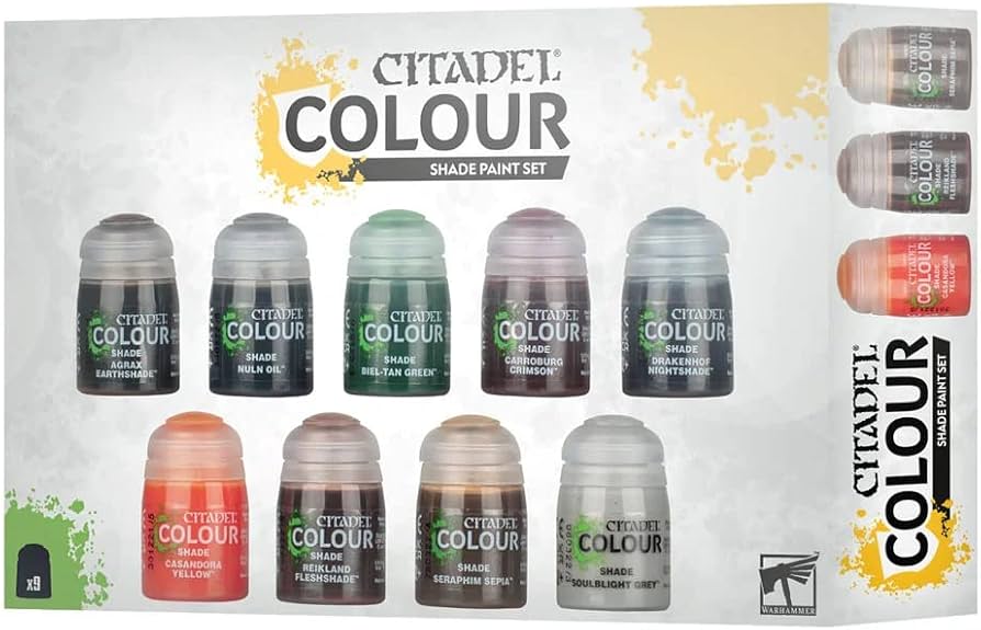 Amazon | GAMES WORKSHOP シタデルカラー シェードペイントセット