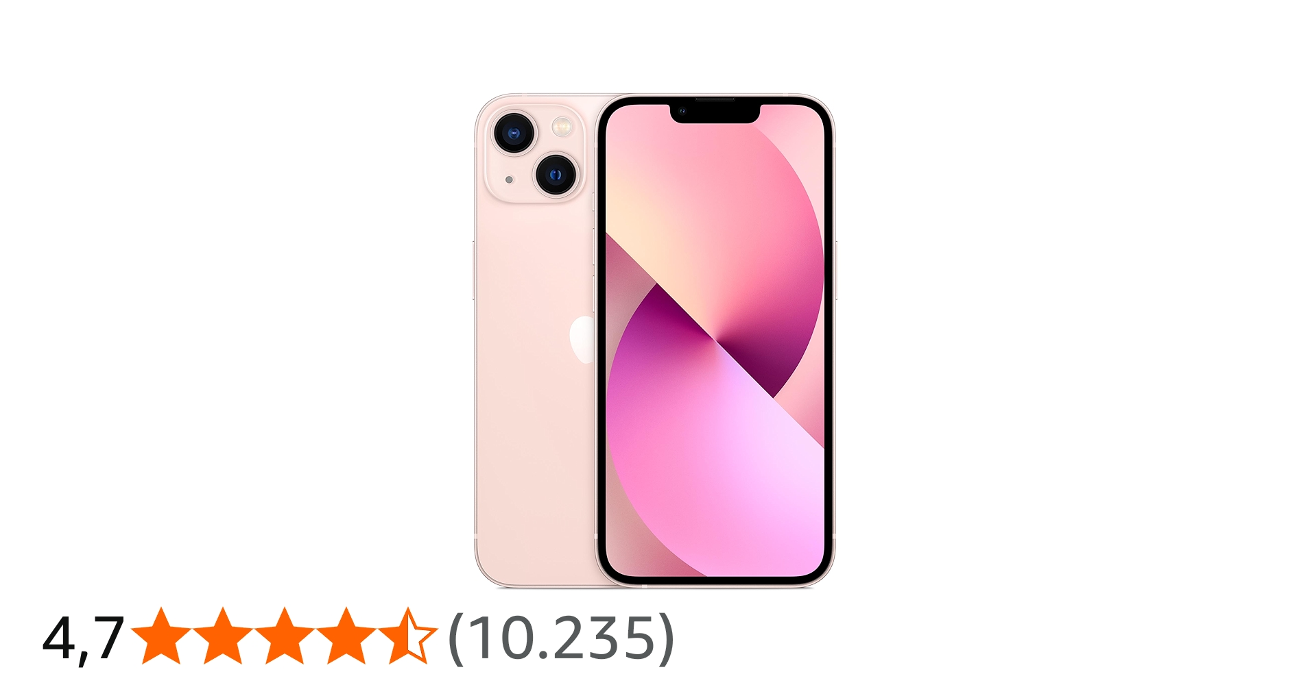 Apple iPhone 13 (256 GB) - Pink : Amazon.de: Elektronik & Foto