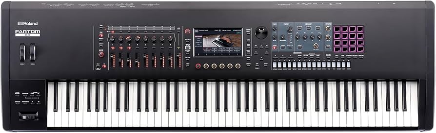 Amazon.com: Roland FANTOM-08 | 88-Note Weighted-Action Synthesizer