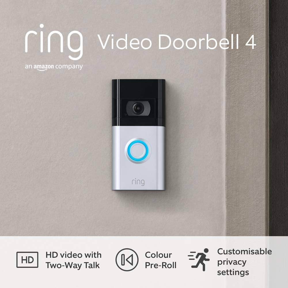 Certified Refurbished Ring Video Doorbell 4| Wireless Video