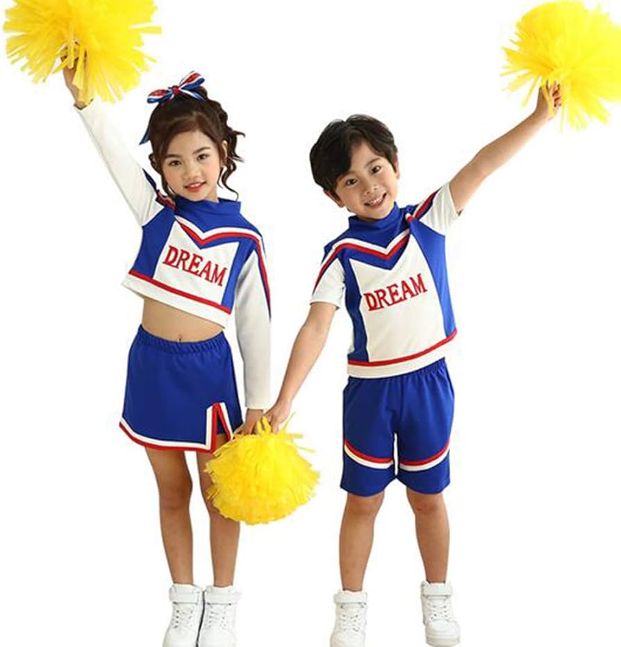 Amazon.co.jp: Grepeace アガール 衣装 女の子 男の子 チア コスプレ