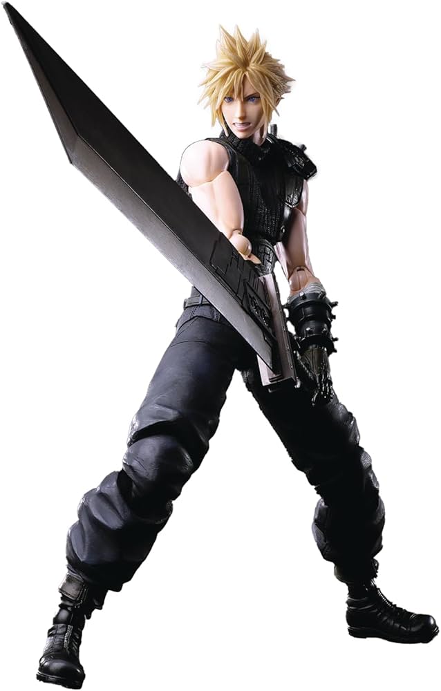 Amazon.com: Final Fantasy VII Rebirth: Cloud Strife Play Arts Kai