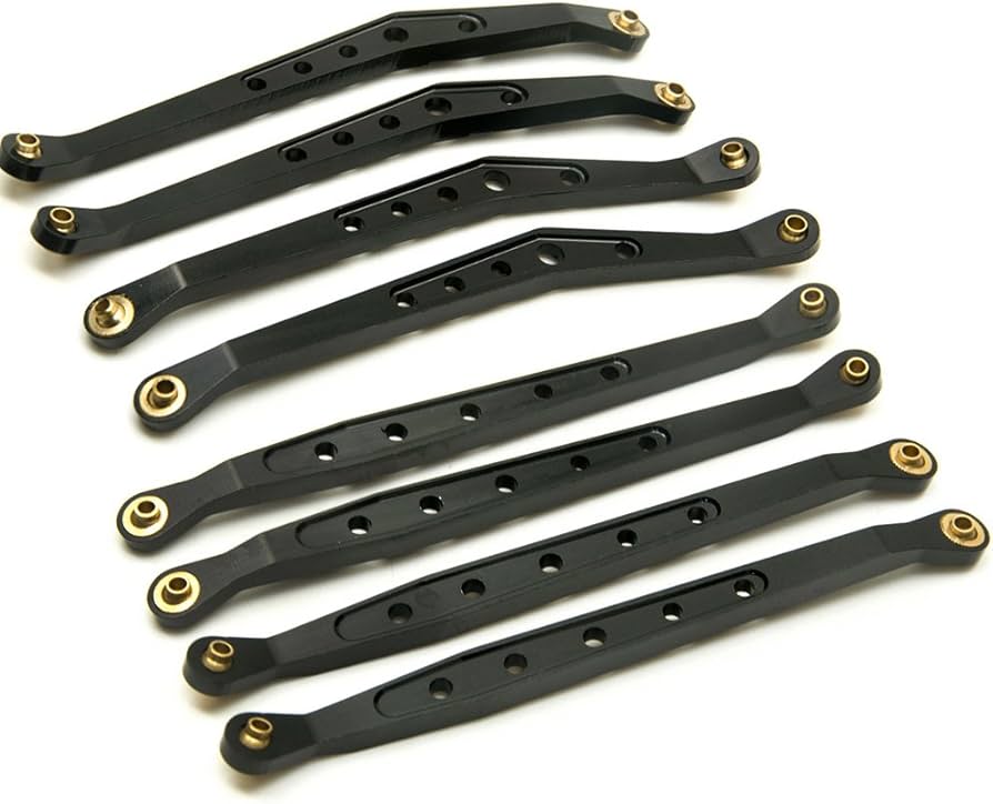 Amazon.com: 8 Pcs Aluminum Linkage Rod Arm Set/Upper and Lower
