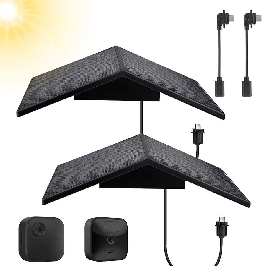 Amazon.com: 2pack Solar Panel for Blink Outdoor 4(4th Gen)/Blink