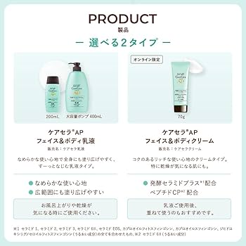 Amazon | ケアセラ(CareCera) APフェイス&ボディ 乳液 200ml (セラミド