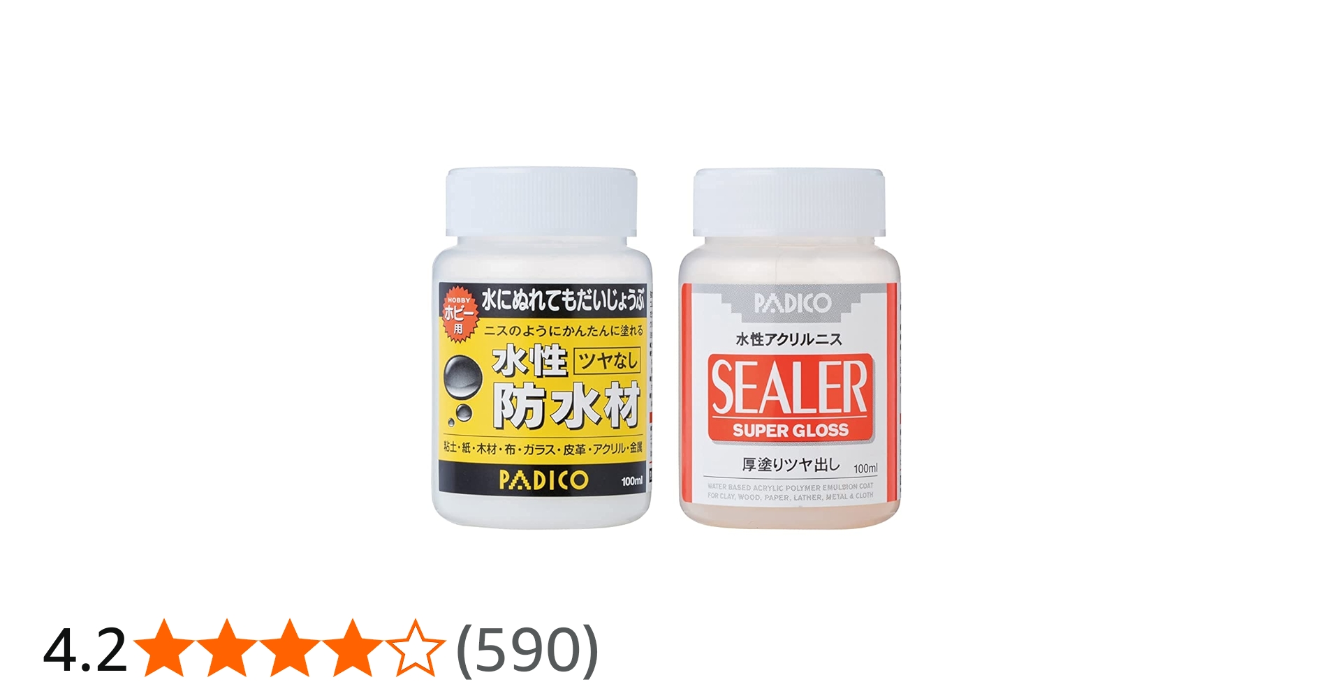 Amazon.co.jp: パジコ ニス 水性防水材 ツヤなし 100ml 透明 日本製