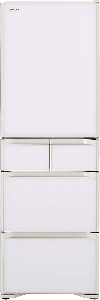 Amazon.co.jp: 日立 冷蔵庫 幅60cm 401L クリスタルホワイト R-S40K XW