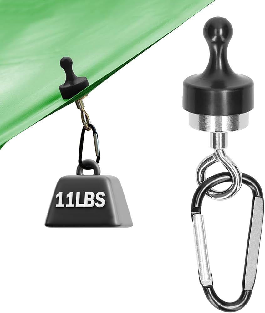 Amazon.com: AYAMAYA Magnetic Camping Hooks for Canopy Magnet Clip