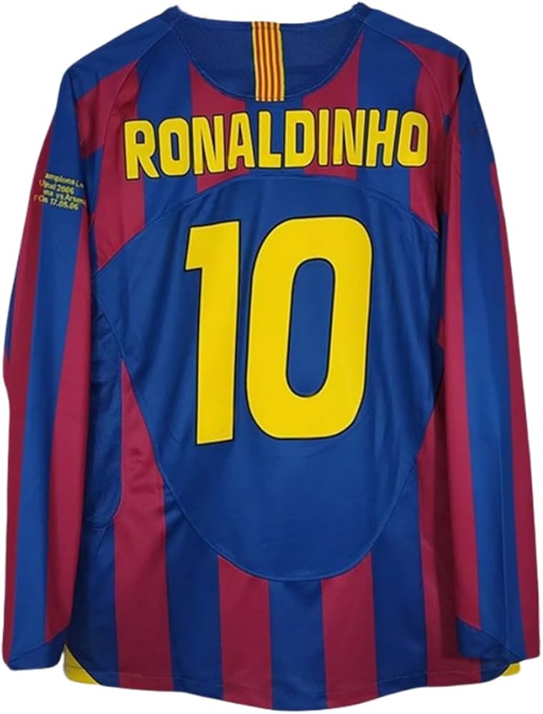 正規品】ロナウジーニョ バルセロナ 05/06ホームレプリカ 正規品