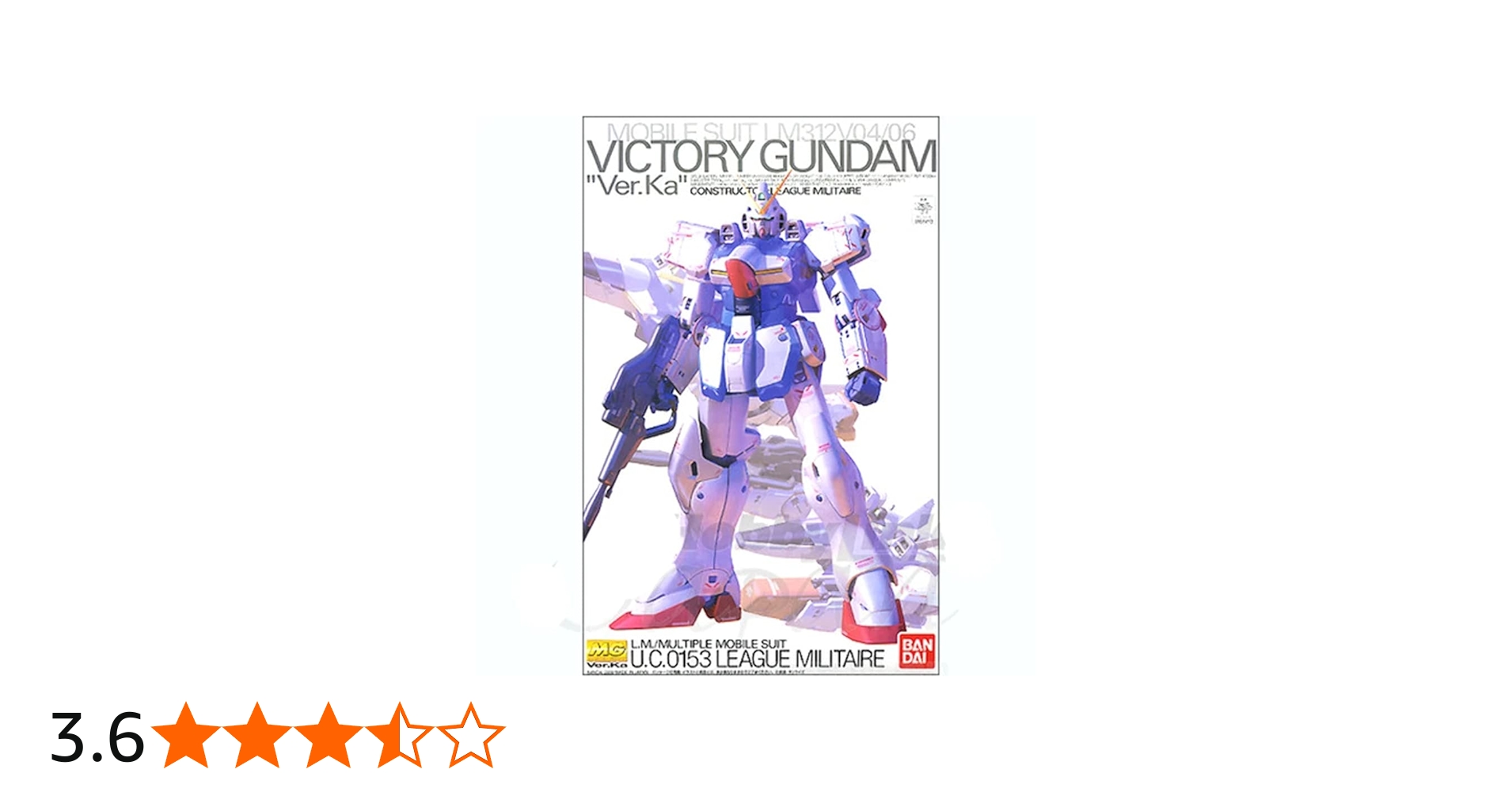 Amazon | MG 1/100 LM312V04 Vガンダム Ver.Ka (機動戦士Vガンダム