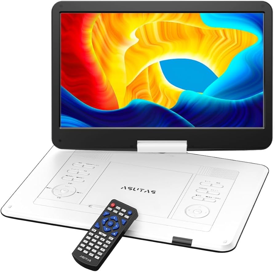 Amazon.co.jp: 【新機種】 ASUTAS ポータブルdvdプレーヤー 17.9型