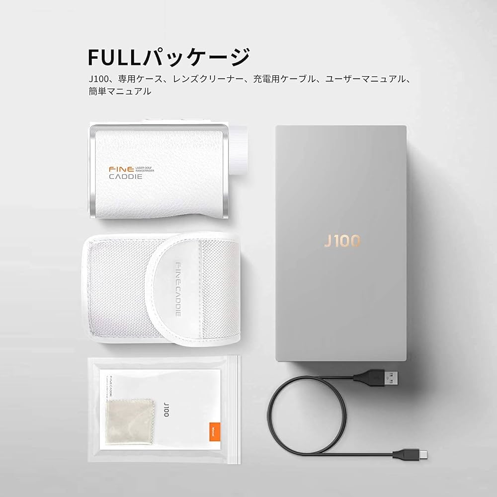 Amazon.co.jp: FineCaddie(ファインキャディ) J100 ゴルフ 距離計
