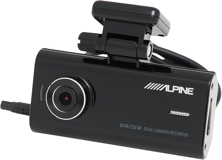 Amazon.co.jp: Alpine DVR-C01W Car Navigation Interlocking Dash Cam
