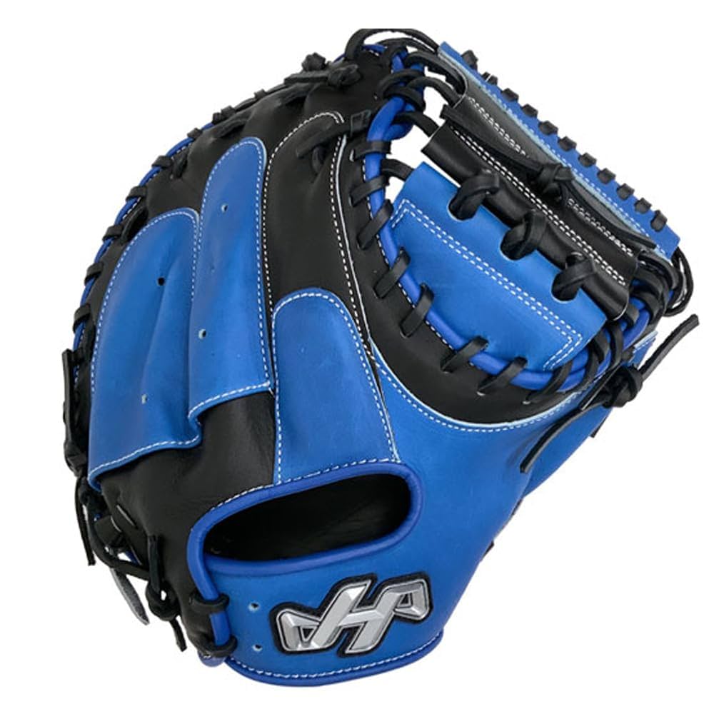RBG 軟式野球キャッチャーミット右投げ 黒/青 RBG 軟式野球