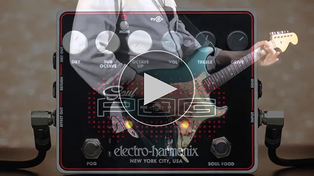Amazon.com: Electro-Harmonix Soul POG Overdrive/Octave Multi