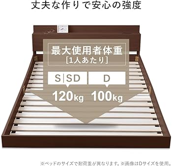 Amazon｜アイリスオーヤマ ベッド フロアベッド シングル ベッド