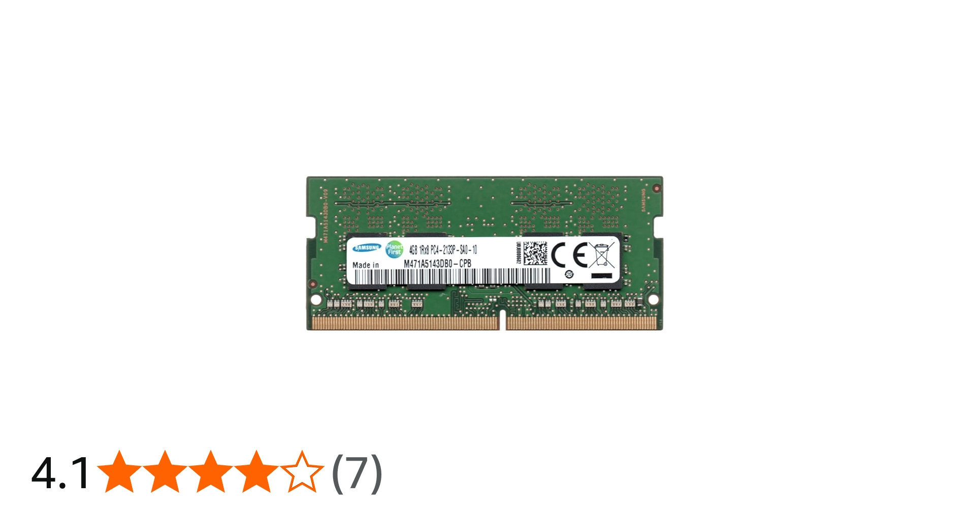 Amazon | SAMSUNG PC4-17000S (DDR4-2133) 4GB SO-DIMM 260pin ノート