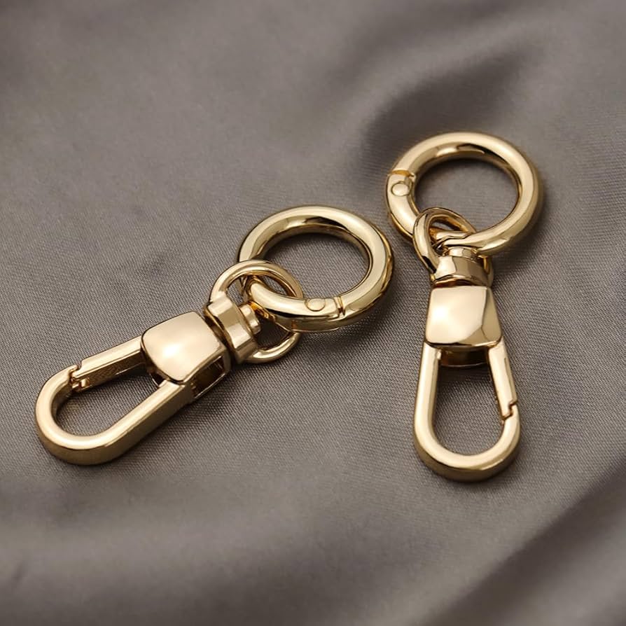 Amazon.co.jp: ナスカン 二重リング キーホルダー2セット レバー