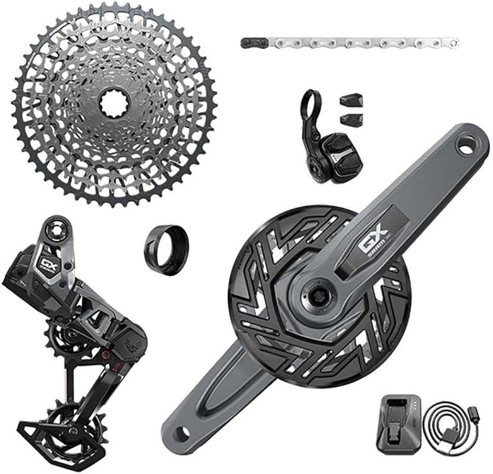 Amazon.com : SRAM GX Eagle T-Type Ebike AXS Groupset - 160mm ISIS