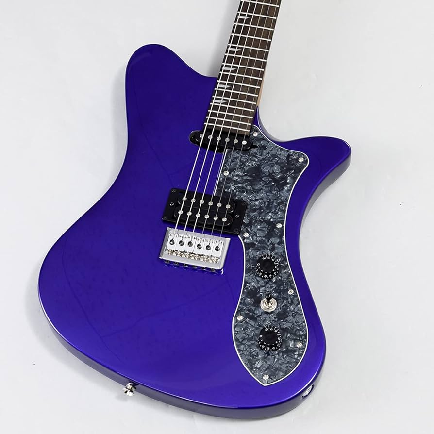 Amazon | RYOGA SKATER/LE LBU Luminous Blue エレキギター 高出力PU