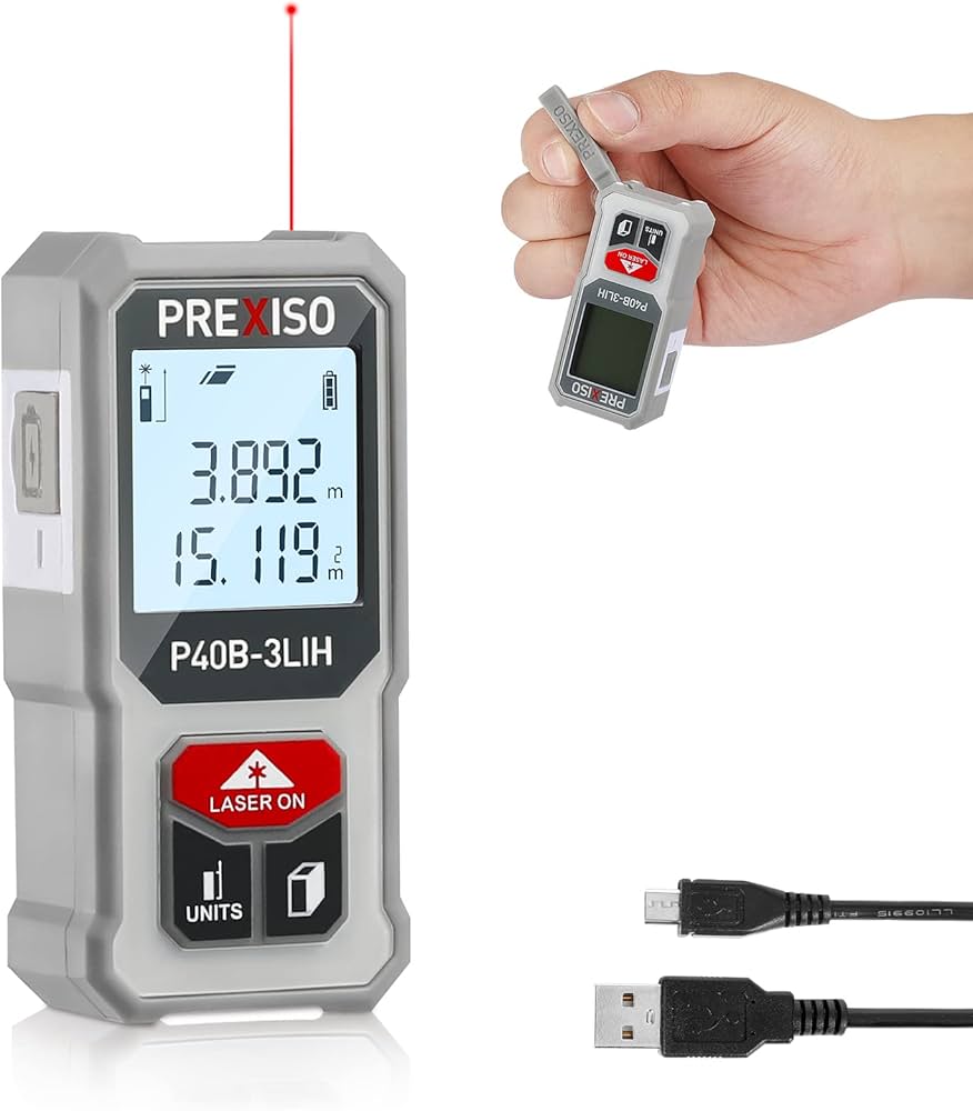 Amazon.co.jp: 【第二代 新登場】PREXISO レーザー距離計 電子距離計