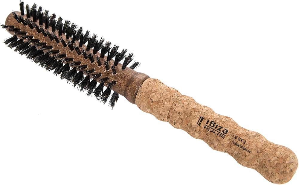 Amazon.com: Ibiza Hair Round Boar Bristle Brush (EX2-40mm