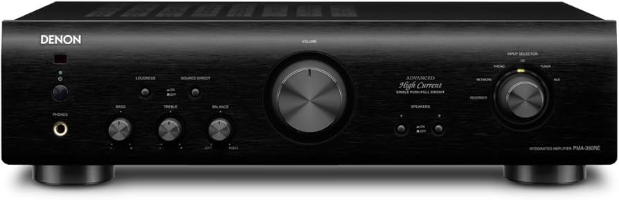 Amazon.co.jp: Denon プリメインアンプ エントリークラス ブラック PMA