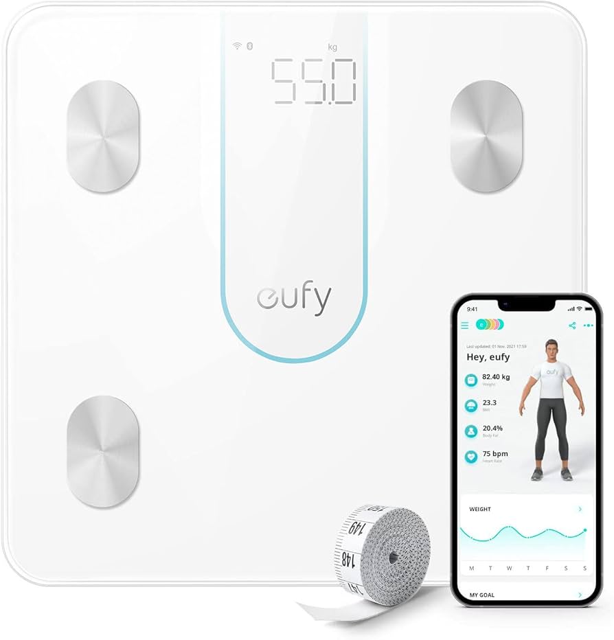 Amazon.co.jp: Anker Eufy (ユーフィ) Smart Scale P2 (体重 体組成計