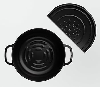 Amazon.co.jp: バーミキュラ 鋳物ホーロー鍋 26cm マットブラック 無水