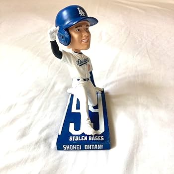 Amazon.co.jp: 大谷翔平 50/50記念 バブルヘッド フィギュア, 50盗塁