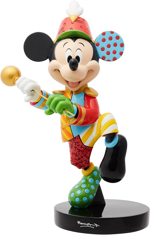 Amazon.com: Enesco Disney Britto Band Leader Mickey Mouse Figurine