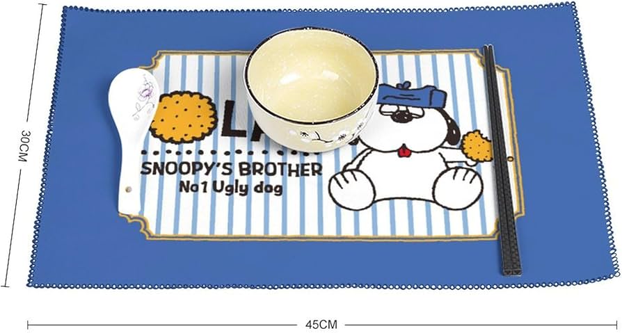 Amazon｜スヌーピー オラフ ランチョンマット 6枚セット食卓マット