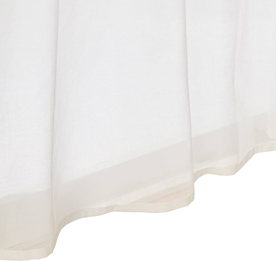 Amazon｜無印良品 綿ボイルノンプリーツカーテン オフ白 幅100×丈103cm